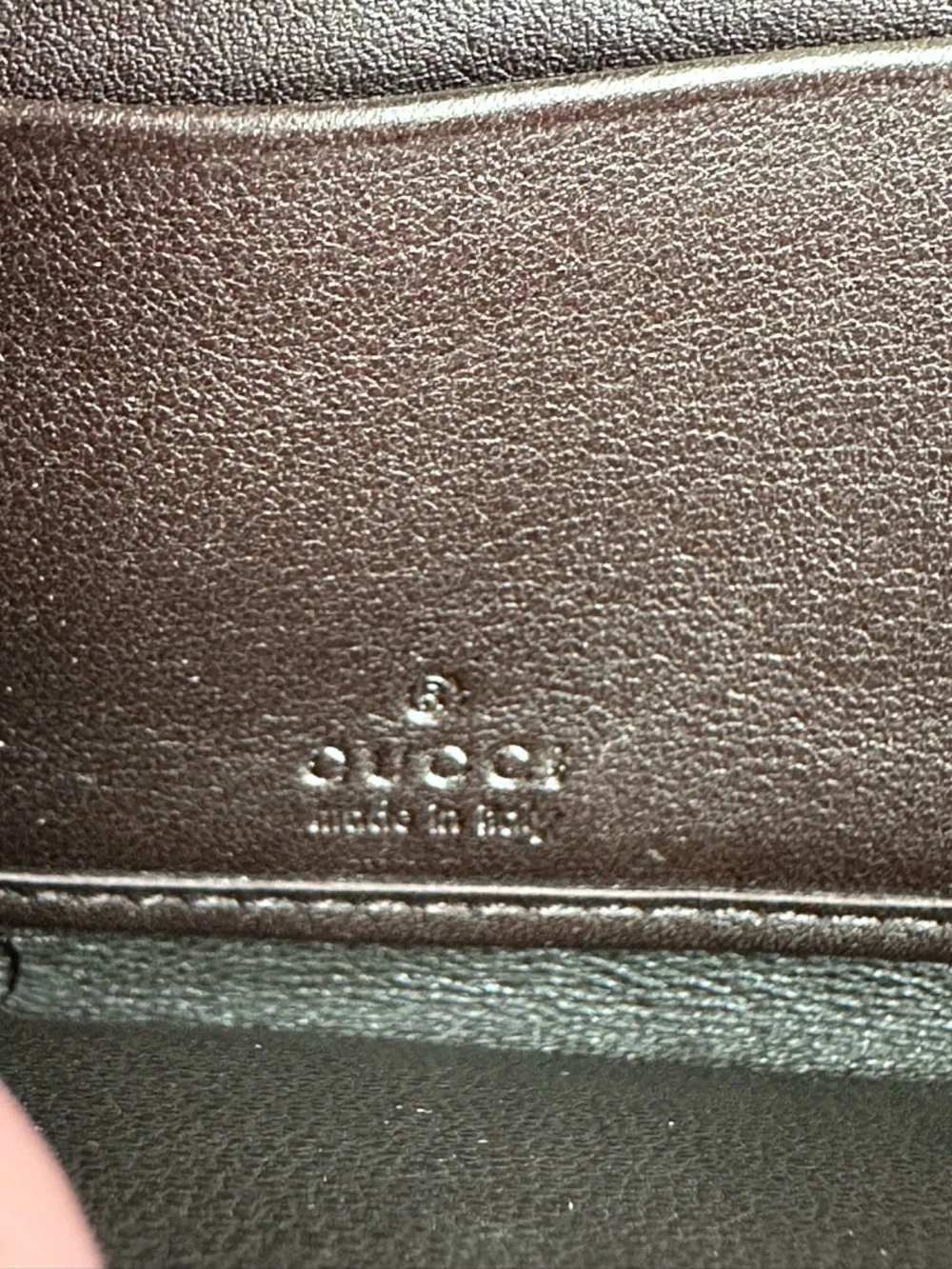 Gucci Brown Copper Guccissima Micro GG Patent Leather Zip Around Wallet - Picture 2 of 12